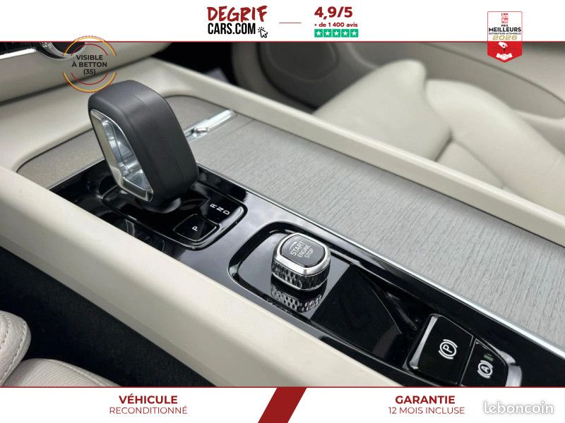 Volvo XC60 T6 AWD Recharge 253+145 Geartronic Plus Style Dark + TOIT OUVRANT + TVA RECUPERABLE (image 27)