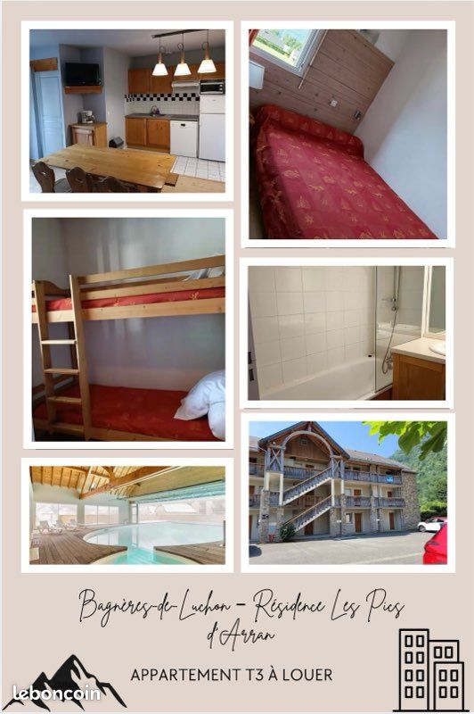 Appartement 3 pièces 50 m² · à Bagnères-de-Luchon · 50 m² · 650 €