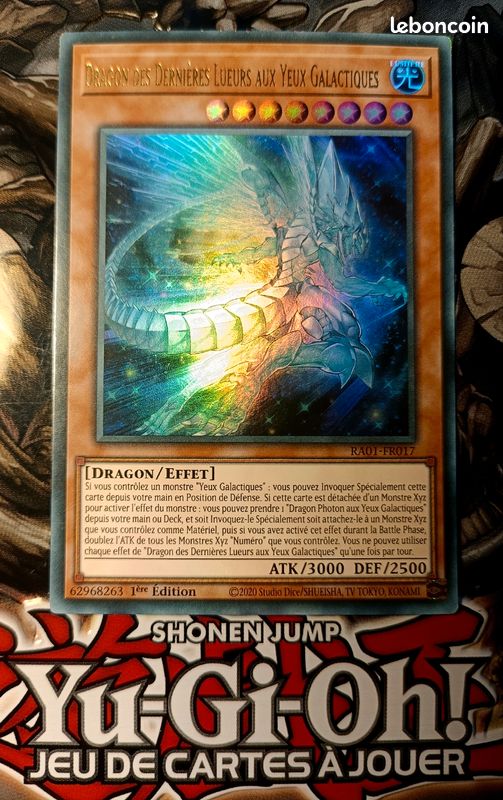 Yu-Gi-Oh Dragon des Dernières Lueurs Aux Yeux Galactiques (image 1)