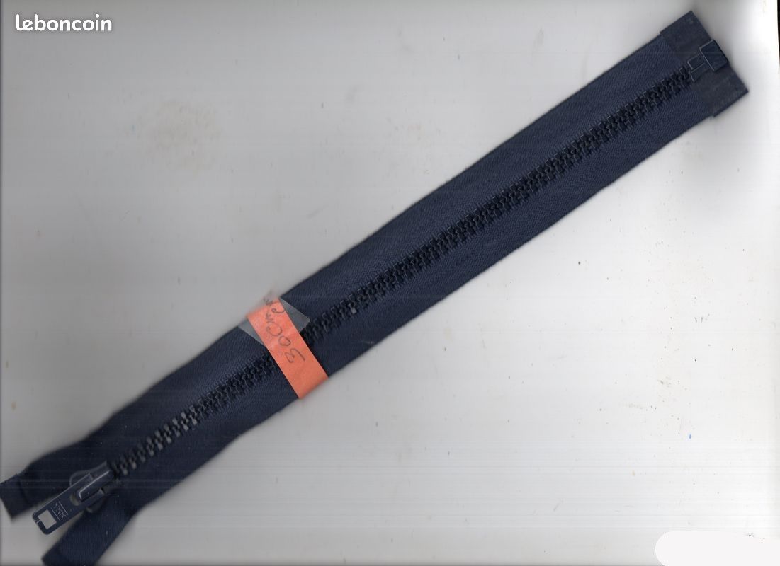 76,2 Cm/76 Cm Plastique Grosse Open End Fermetures Éclair Gris