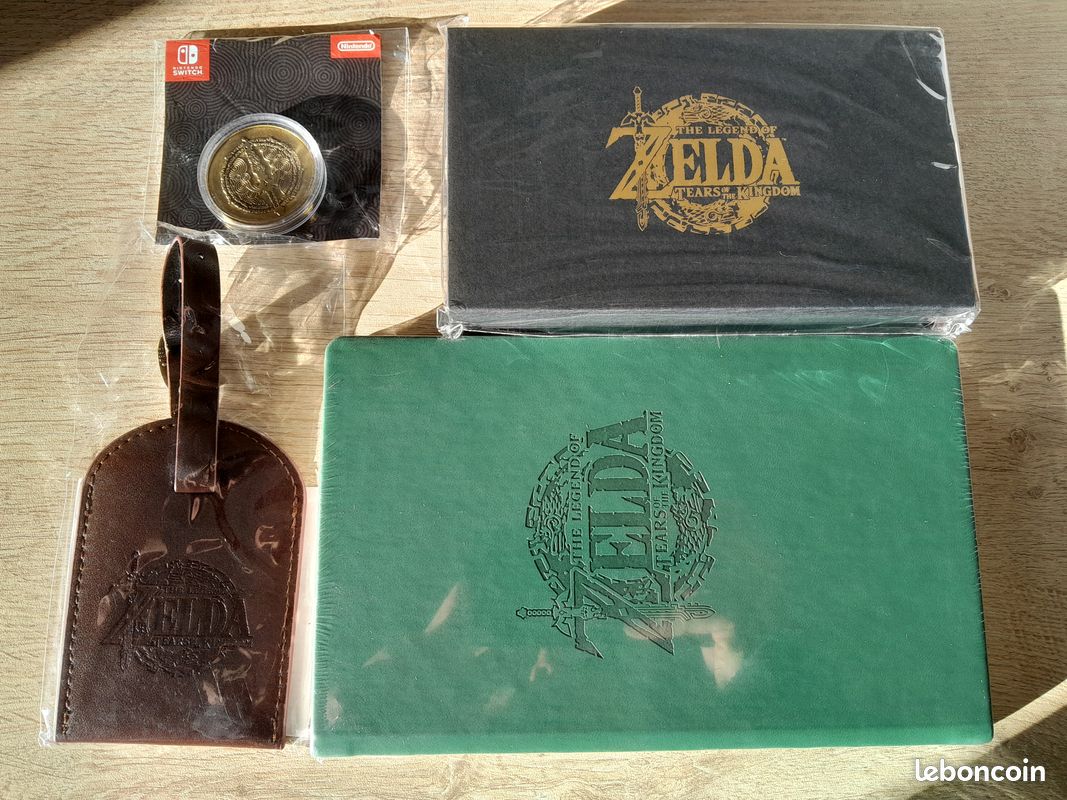Pack The Legend of Zelda Tears of the Kingdom médaille de collection + goodies (image 1)