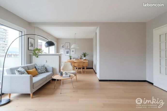 Dernier étage avec vue – Grand T3 lumineux de 81m² — 3