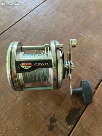 Moulinet De Pêche PENN 220 GTO Occasion - Marque Penn, état Opérationnel