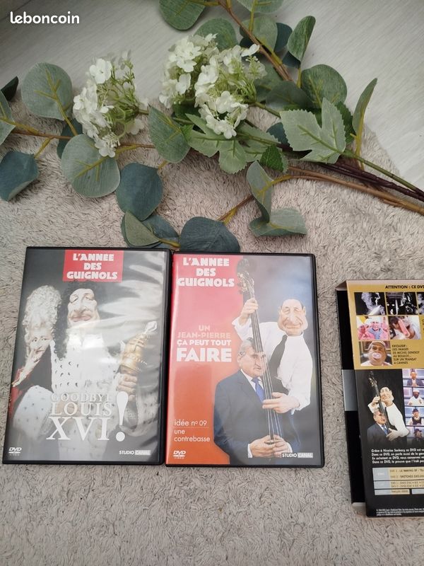 DVD double DVD des guignols " goodbye louis XVI" et "un jean pierre ça peut tout faire " (image 3)