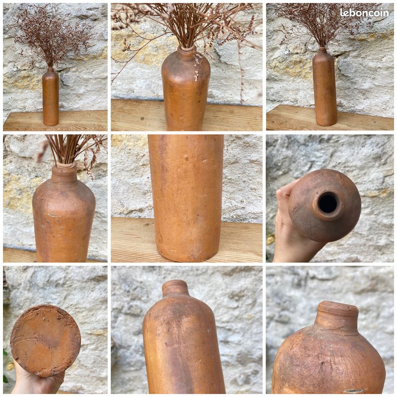 Bouteille en grès vintage (image 5)