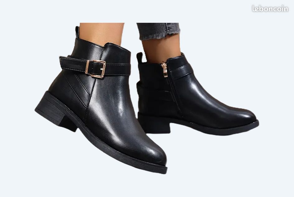 Je vends cette paire de bottines (image 1)
