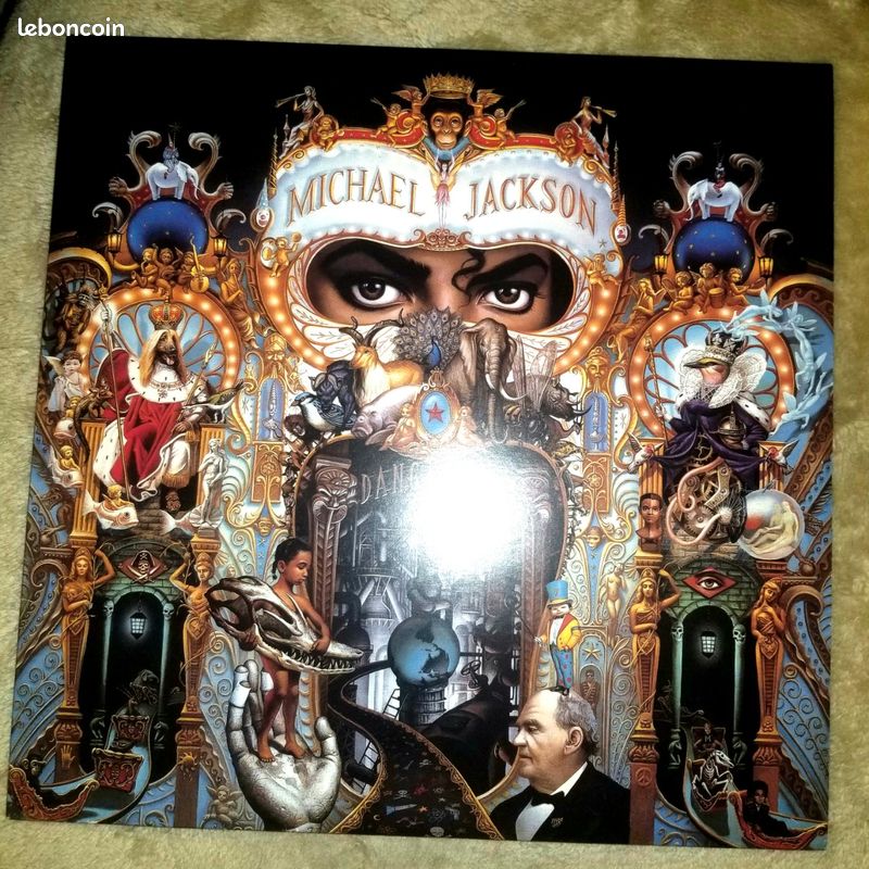 MICHAEL JACKSON DANGEROUS LP MUSIC ON VINYL 2010 180G audiophile smile (image 1)
