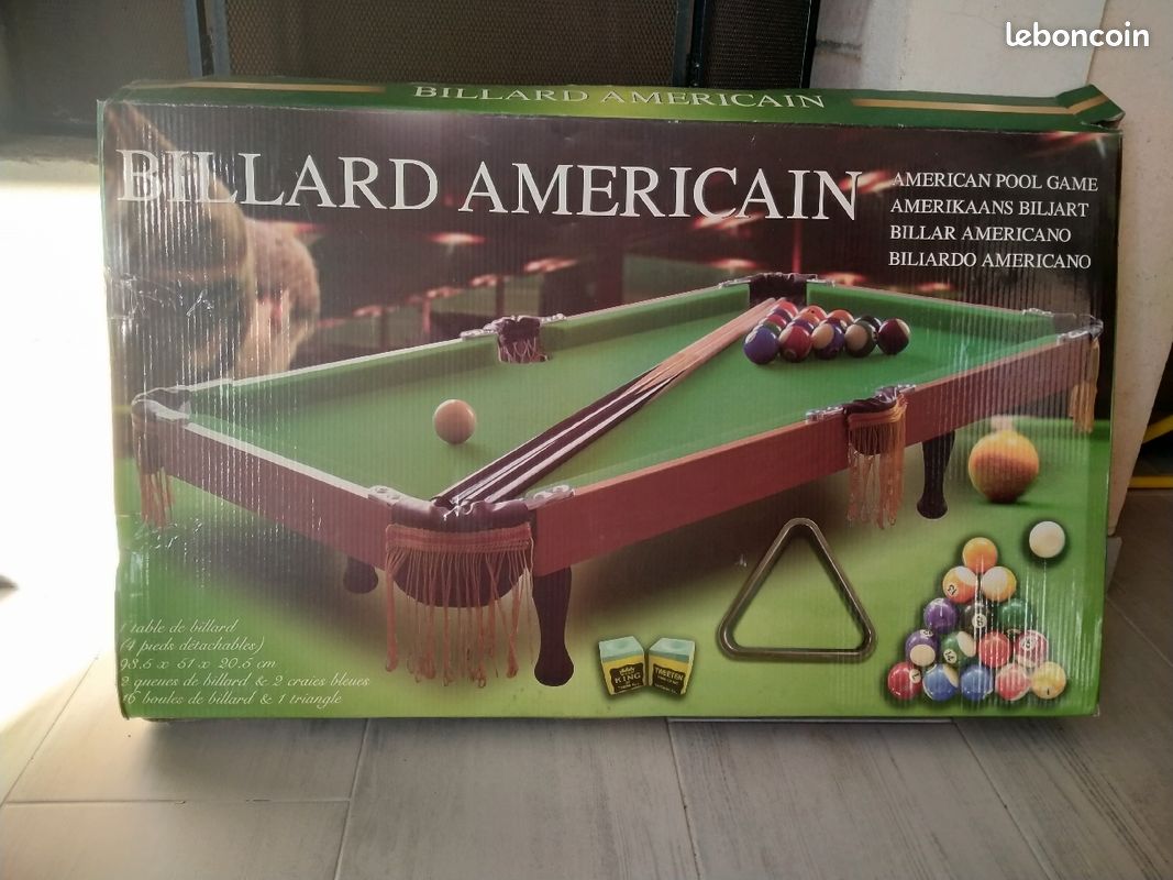 Billard de table américain (image 1)