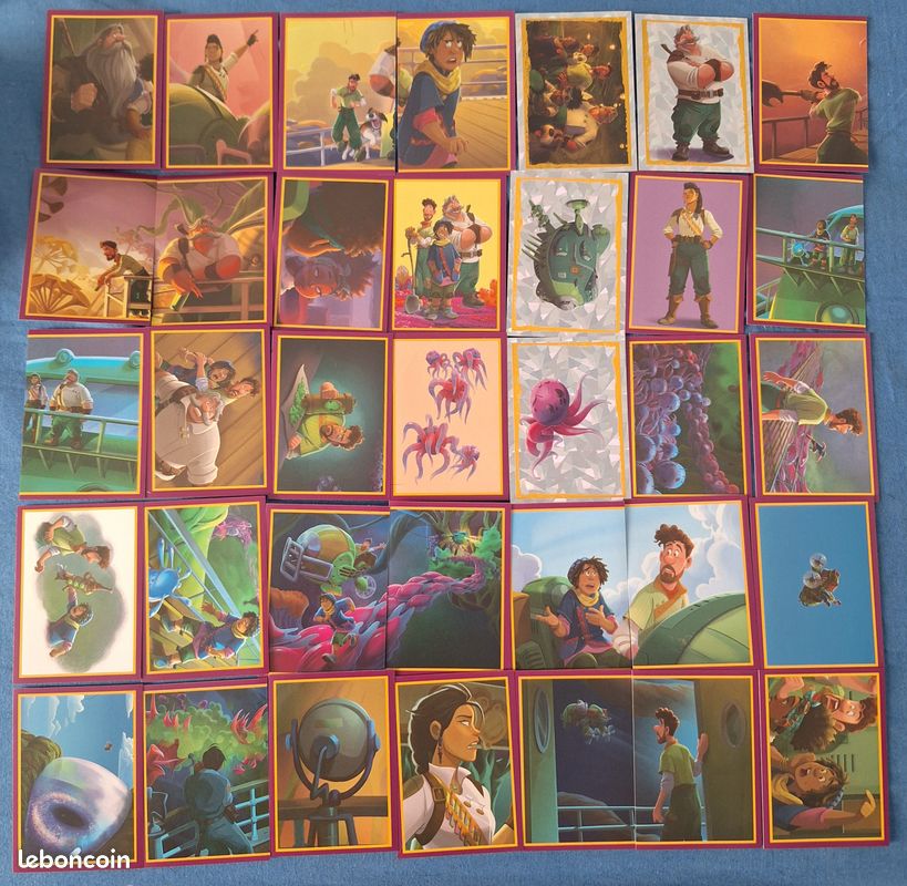 Avalonia l'étrange voyage - Lot 3 - Lot de 135 images et 37 cartes (image 5)