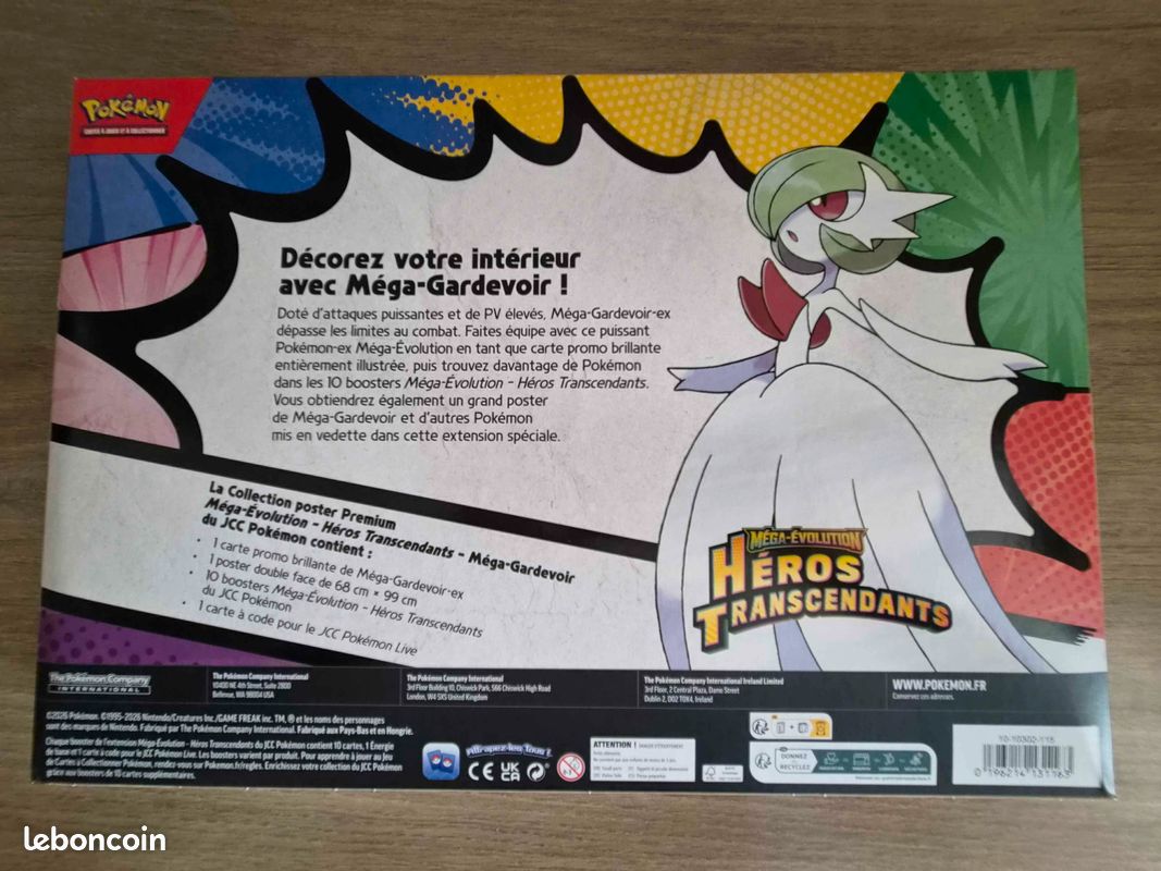 Pokémon TCG: Mega Evolution Elite Trainer Box - Gardevoir (1 Full-Art Promo Card Pokémon TCG: Mega Evolution Elite Trainer Box - Gardevoir (1 Full-Art Promo Card