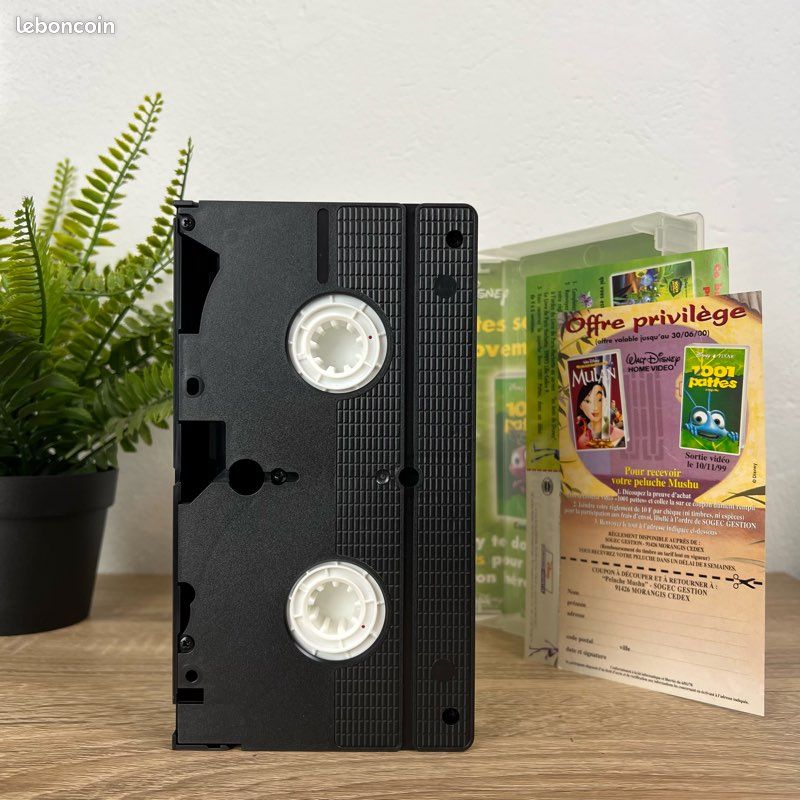 VHS Disney Mulan Cassette Vidéo Disney Collector Grand Classique RTL (image 5)