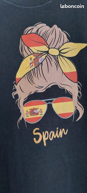 Tee-shirt fille 12 ans Spain (image 2)
