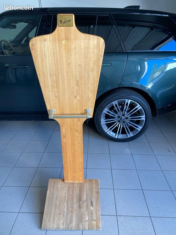 Portant en bois valet vintage Jean Leduc Sport (image 6)