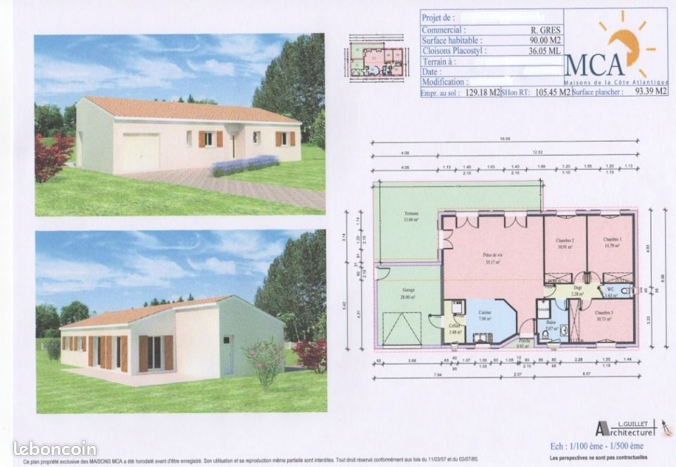 Maison 5 pièces 90 m² · à Beauregard-de-Terrasson · 90 m² · 198 900 €