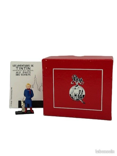 Tintin - Figurine Moulinsart 4522 - Tintin en cowboy avec