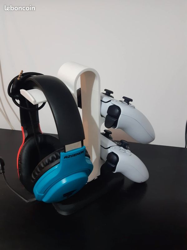 Support De Manette En Acrylique Et Support De Casque
