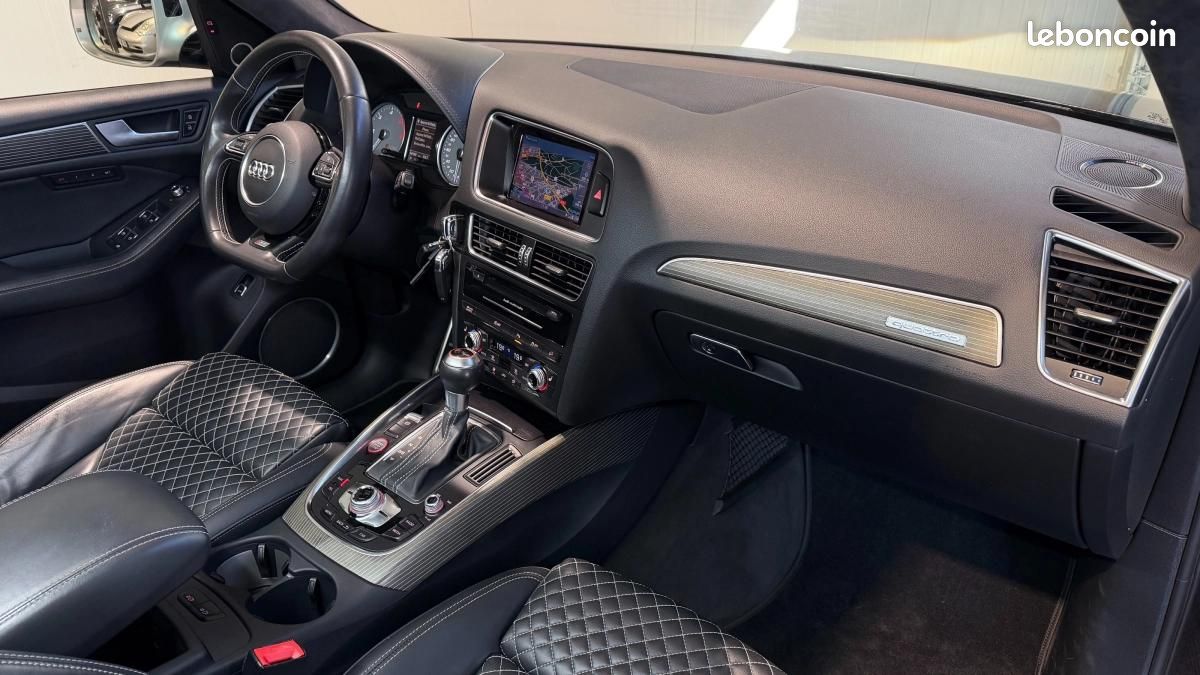 Audi Sq5 V6 3.0 TDI 313cv QUATTRO BVA / Bang Olufsen / Toit ourvant / Cuir nappa / Sièges chauffants (image 9)