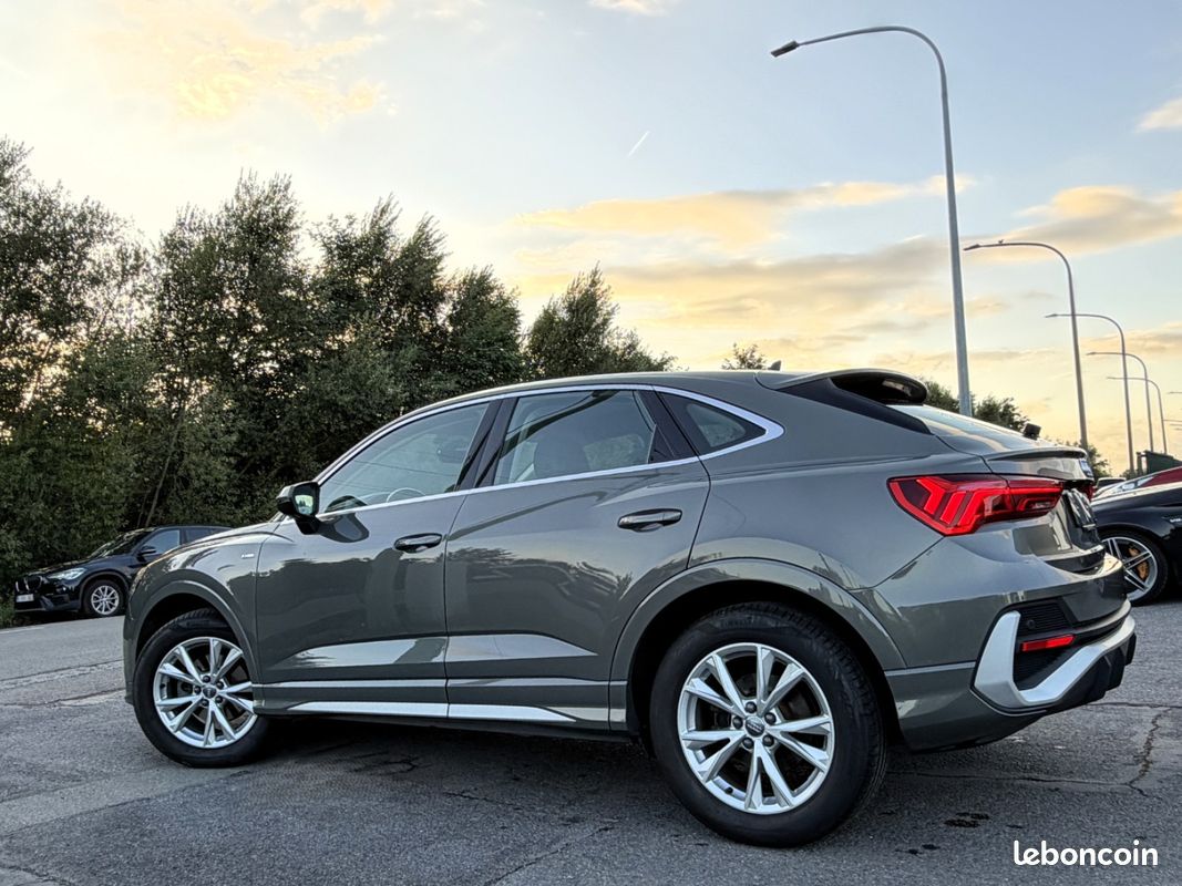 AUDI Q3 SPORTBACK 35 TFSI 150 ch S tronic 7 S line 1ère MAIN/CUIR/NAVI MMI/FULL LED/CAMERA/ACC/HISTORIQUE COMPLET/GAR (image 5)
