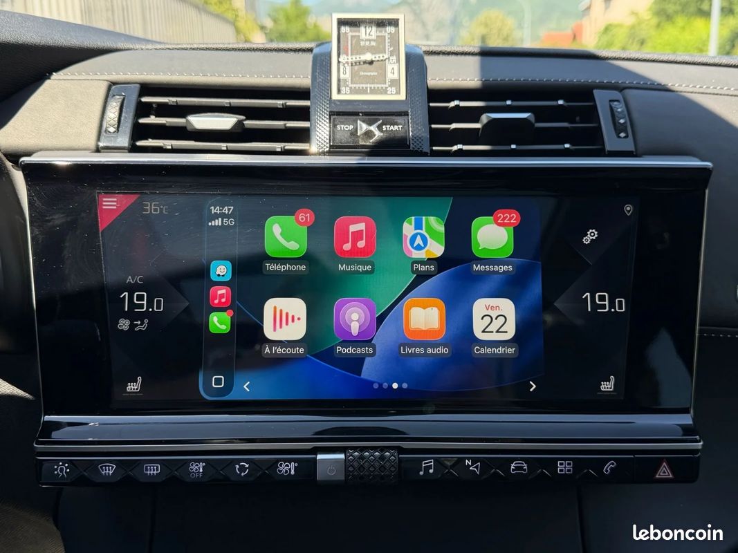 DS DS7 CROSSBACK BlueHDi 180 EAT8 Grand Chic OPERA - SUIVI COMPLET - ATTELAGE - TOIT OUVRANT - CAMERA 360 (image 38)