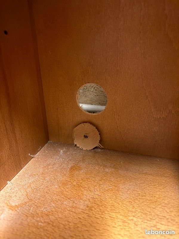 Meuble console en bois (image 5)