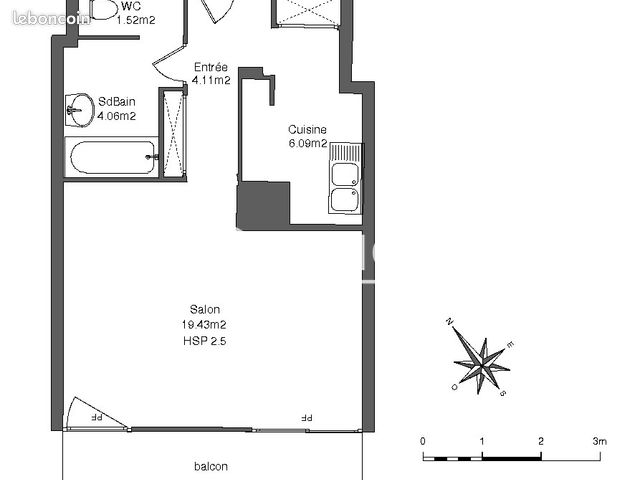 Appartement 1 pièce 35 m² · à Saint-Genis-Pouilly · 35 m² · 740 €/mois