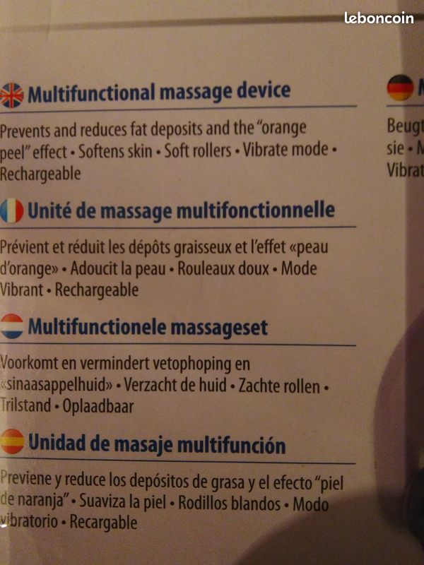 Vibreur Stop Cellulite Neuf (image 3)