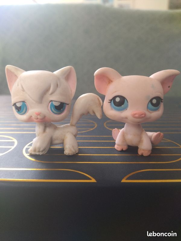 Lot de 2 figurine littlest petshop (image 1)