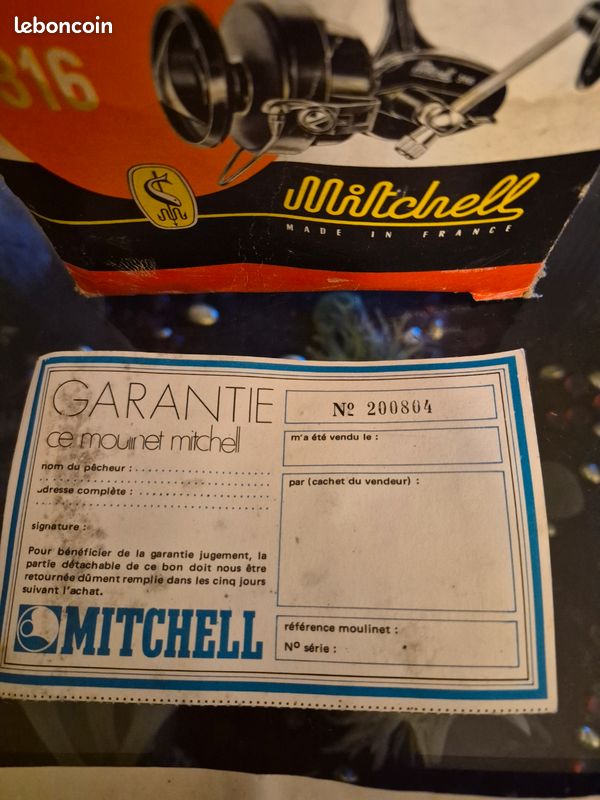 MOULINET DE PÊCHE  MADE IN FRANCE  MITCHELL