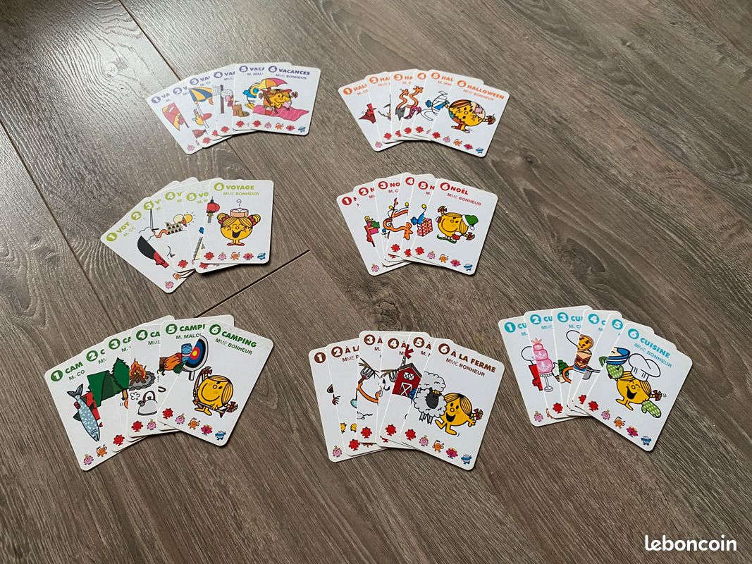 Jeu de carte des 7 familles- Thème Monsieur Madame - Jeux & Jouets