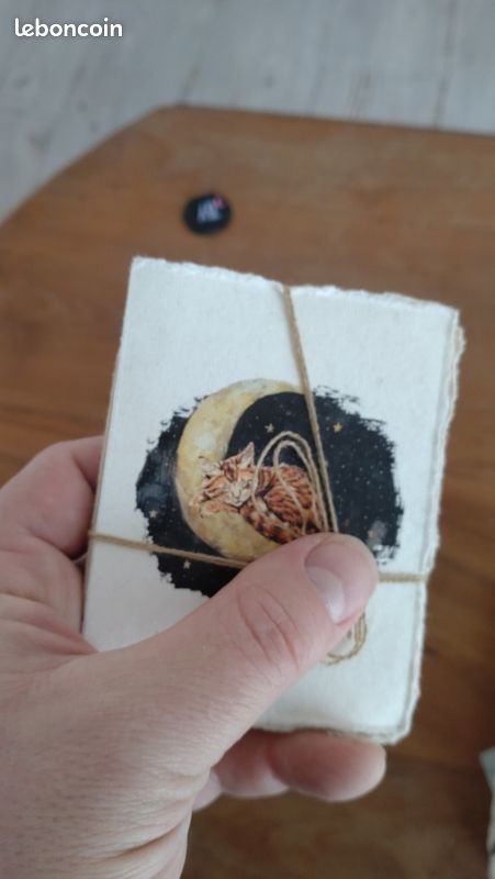 Mini cahier parchemin (image 1)
