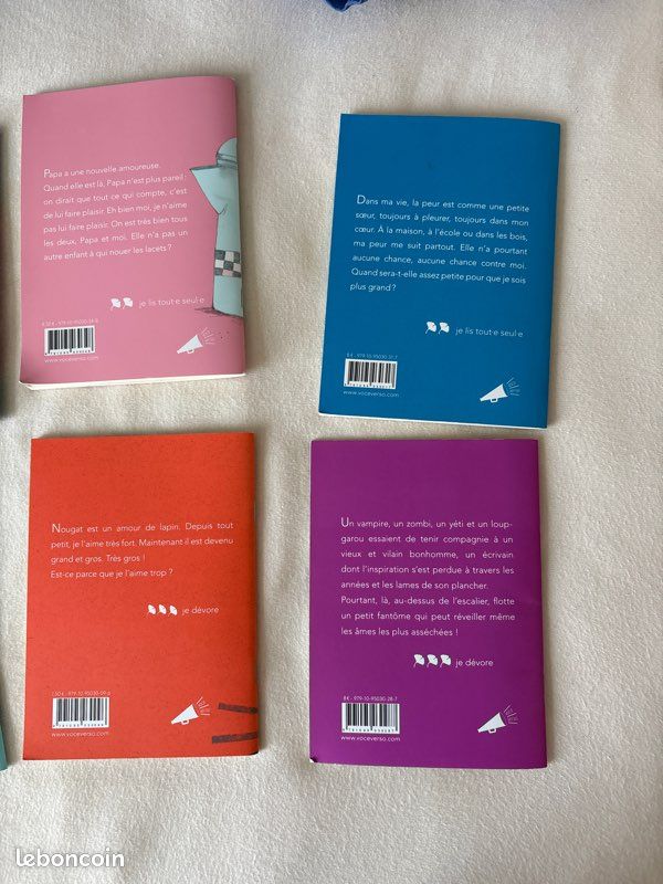 Lot 10 livres Voce Verso apprentis lecteurs (image 4)