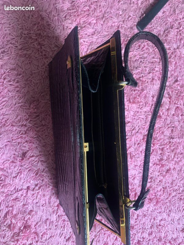 Sac en croco vintage (image 3)