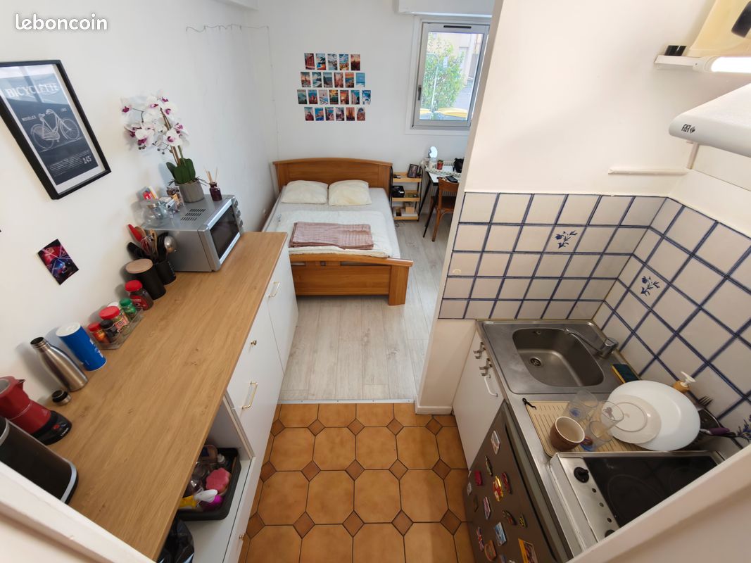 Appartement 1 pièce 17 m² · à Clermont-Ferrand · 17,2 m² · 49 000 €