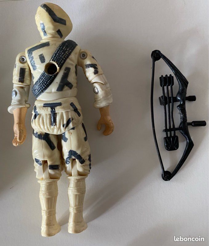 Hasbro G.I. Joe figurine articulée vintage année 1988 Storm Shadow V2 Cobra (image 2)