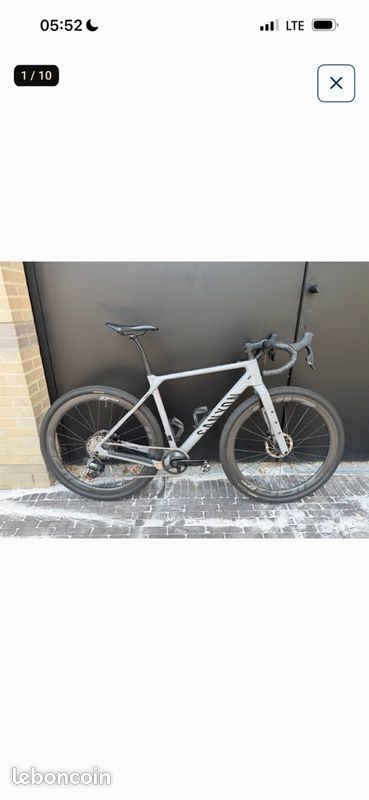 Canyon Grizl CF 7 eTap AXS – Taille M – Roues Carbone Zipp 303 S – Capteur de puissance Quarq – Excellent état (image 3)