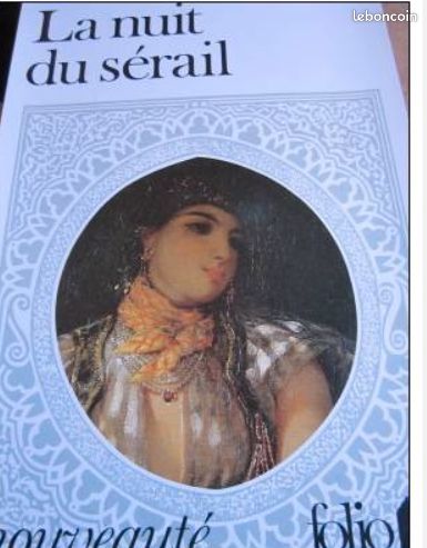 Poster Folio (27x44 Cm) : La Nuit Du Sérail De Michel De Grèce expédiée pliée, très bon état (image 1)