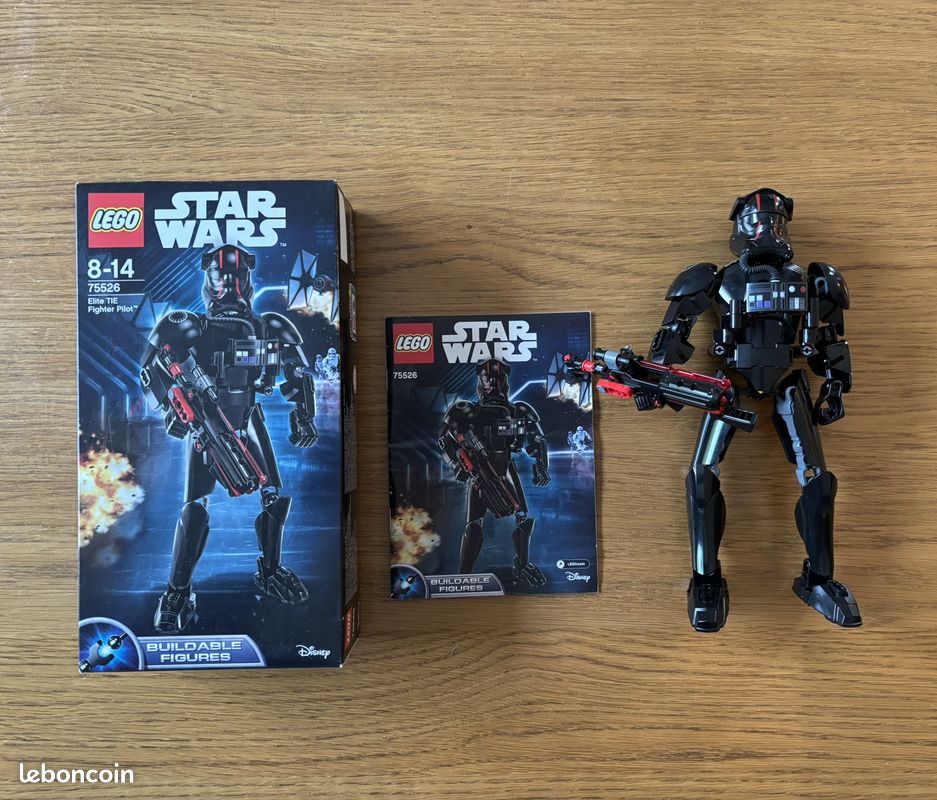 Lego Star Wars 75526 Elite TIE Fighter Pilot Jeux Jouets