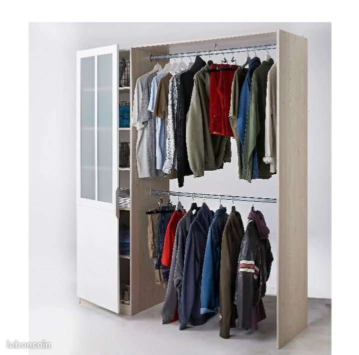 Porte de placard dressing blanche (image 2)