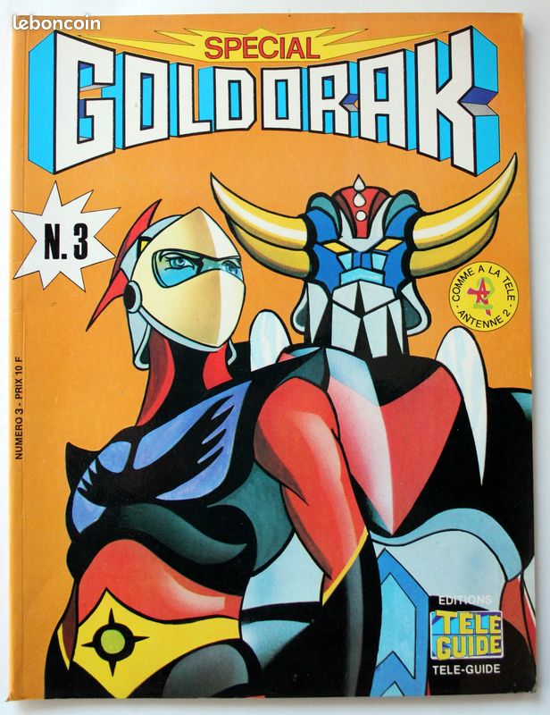 Jeu Des Familles Télé Guide Goldorak 1978 - Amora - Neuf France Grendizer