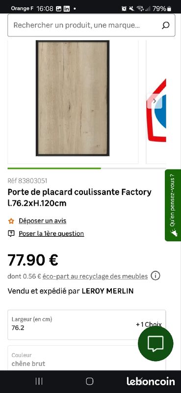 Portes de placard coulissantes (image 3)