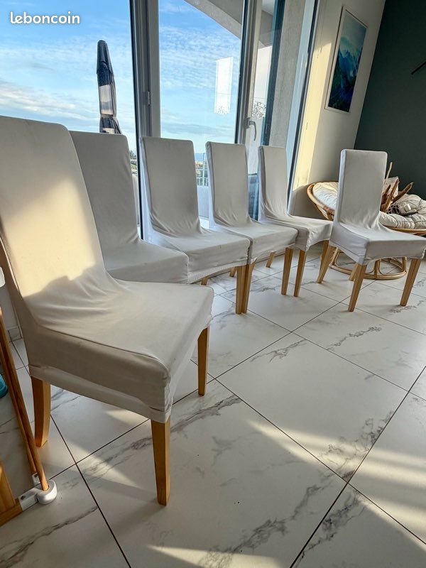 6 chaises Ikea déhoussables (image 2)