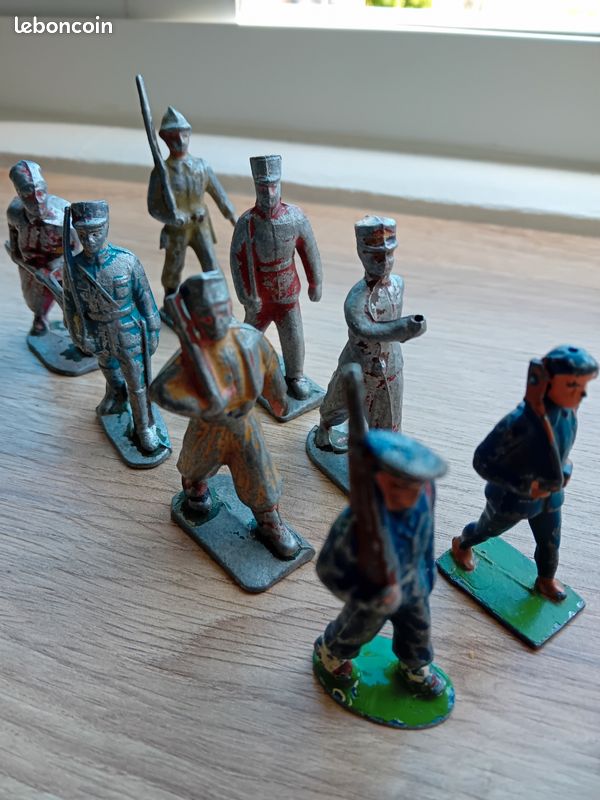 Lot de 2 soldats français Quiralu - Collection