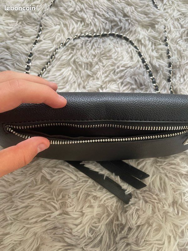 Sac À Main/Sac À Bandoulière Zadig & Voltaire Noir En Cuir (image 12)