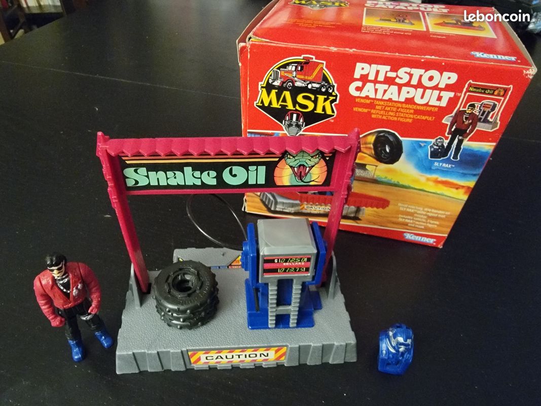 M.A.S.K. Kenner Pit-Stop Catapult en boîte 100% original (image 6)