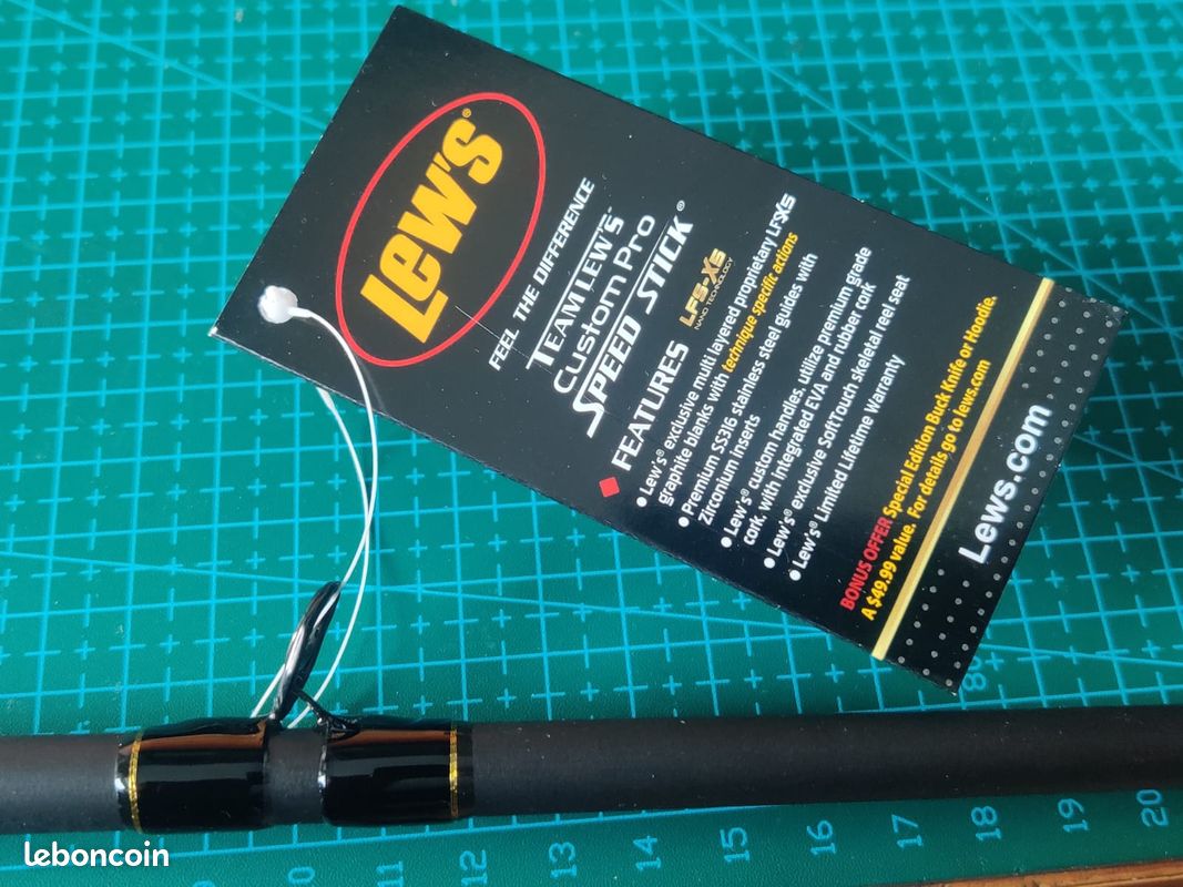 Canne Casting Lew's Team Custom Pro Speed Stick Rods all purpose casting - Cannes carnassiers (13851223