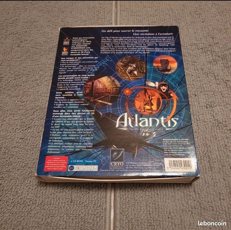 Retroflash : Atlantis : Secret D'un Monde Oublié - L'aventure Avec Un Grand A 154956