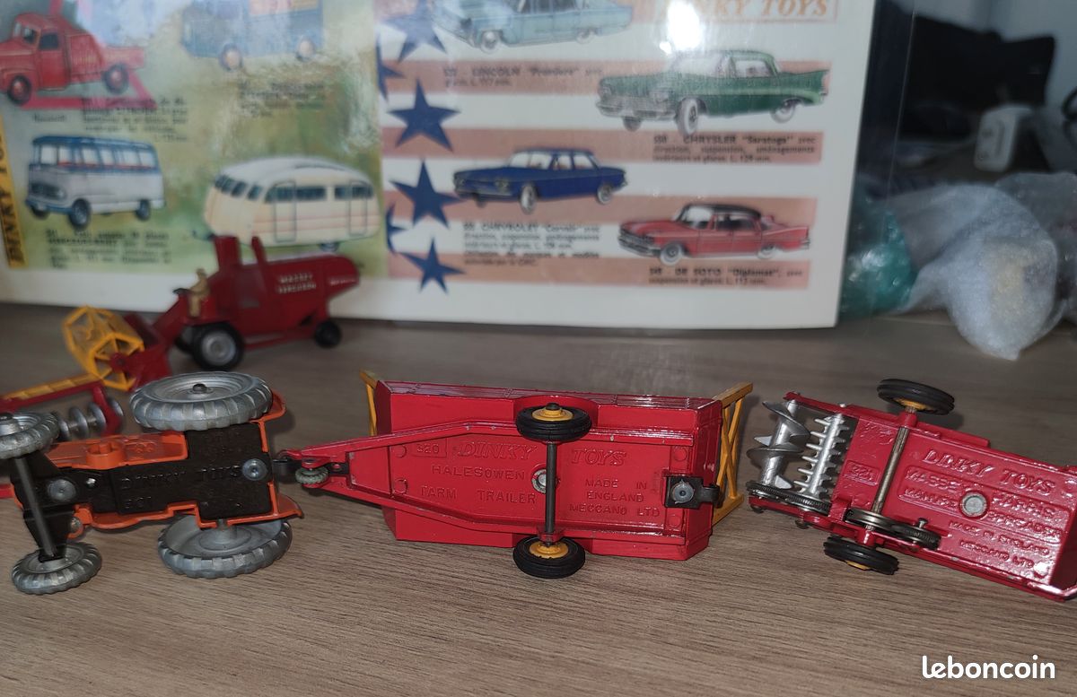 Dinky Toys N°70 – Remorque Bâchée 1/43 – Boîte D'origine Meccano France