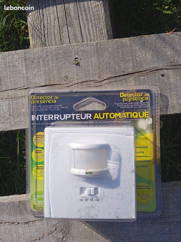 Interrupteur automatique à détecteur de présence Clarys (image 2)