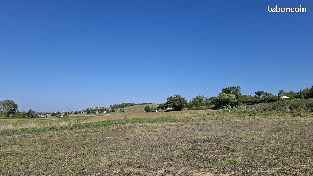 Beau terrain 1000M2 à Villenouvelle 31290 · 139 000 €