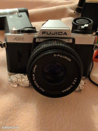 Appareil Photo Reflex Argentique Fujica AX-1 24x36 - Pour Pièces Ou Réparation - Défectueux